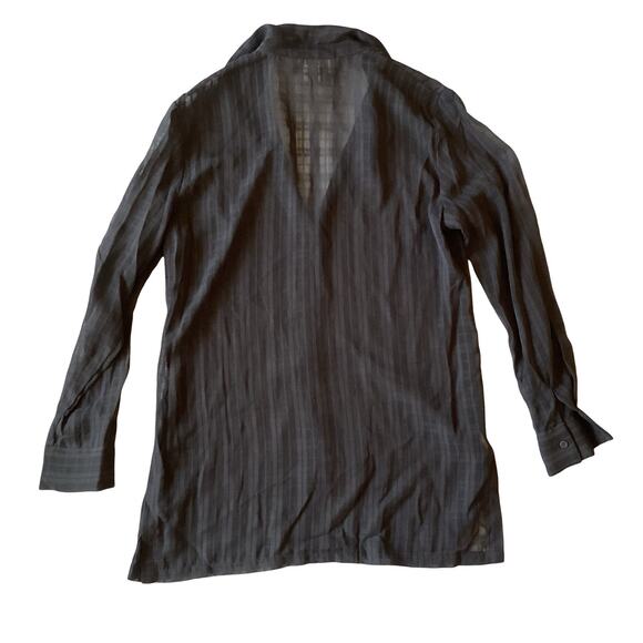 Norton McNaughton Sheer Button Down - Picture 5 of 5